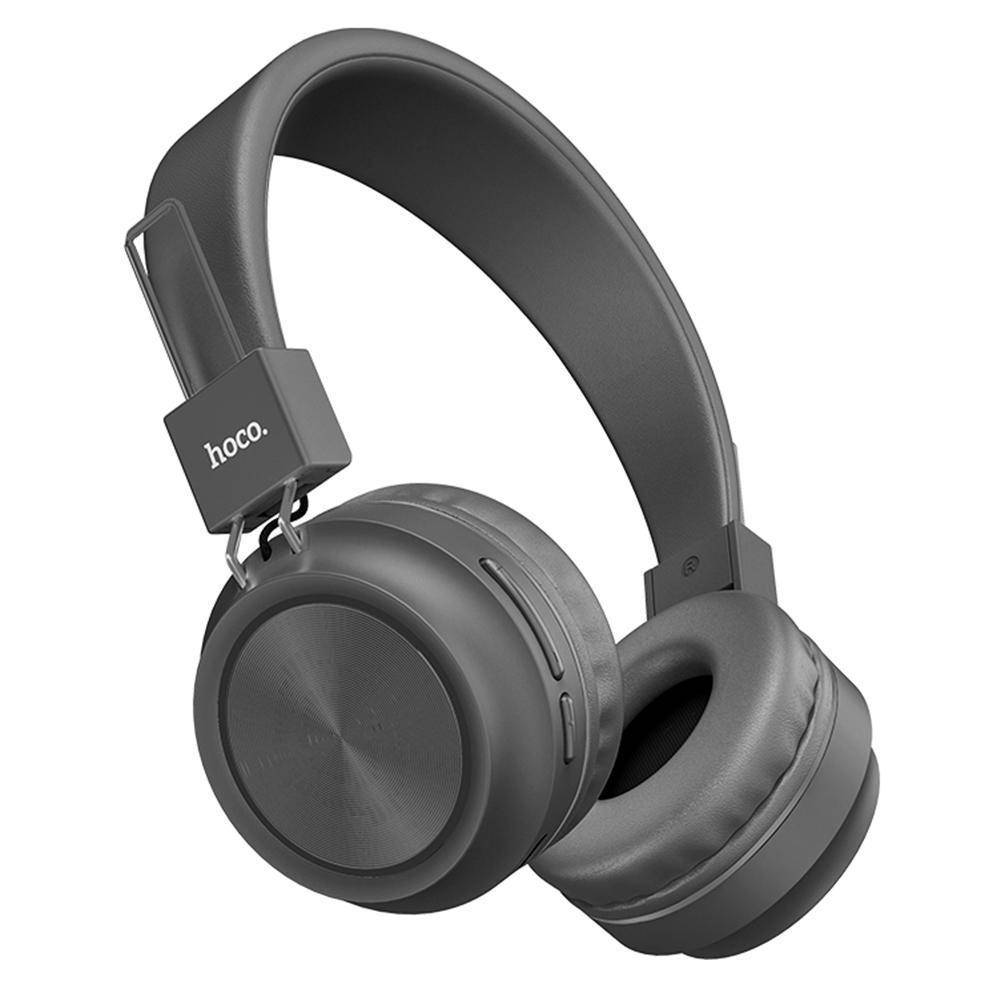 

Наушники Bluetooth Hoco W25 Promise wireless headphones Gray, Серый