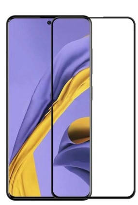 

5D Стекло Samsung Galaxy A51 2020 (A515) полный клей ( Самсунг Галакси А51 ) 5296 МирАкс, Черный