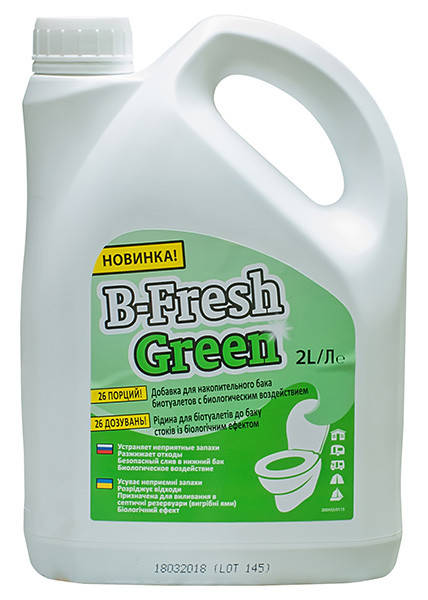 

Жидкость для биотуалета для нижнего бака Thetford B-Fresh Green, 2 л