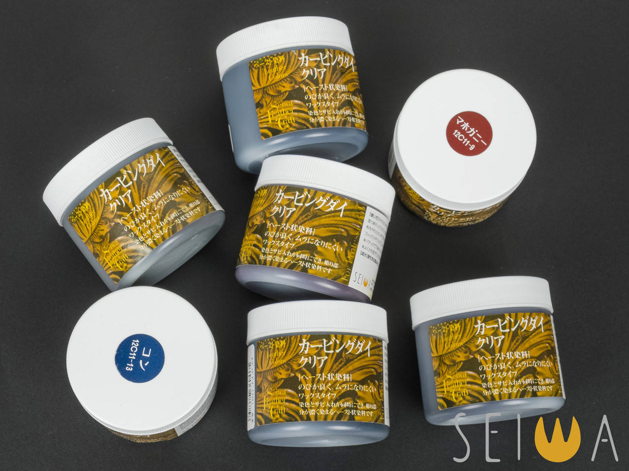 

Паста для карвинга - Seiwa Carving dye clear (80г, 7 цветов на выбор) Темно-коричневый