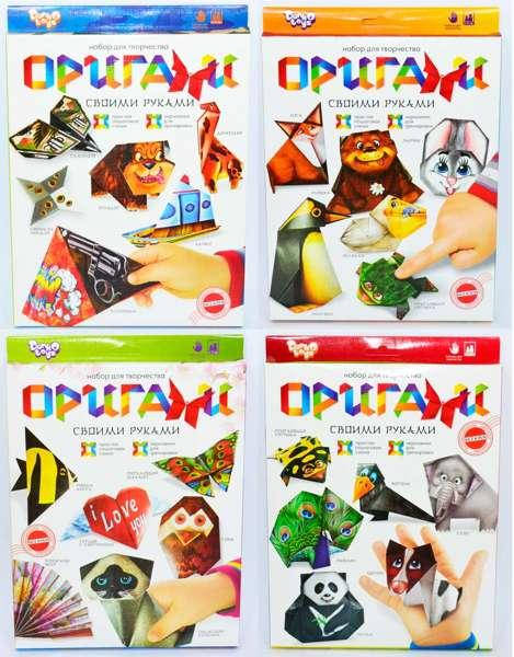 

Оригами Ор-01-01,02,03,04,05 (20) 5 видов "Danko Toys"