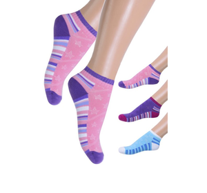 

Носки женские "Ляминор" стрейч 10пар \ уп., Разные цвета