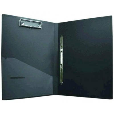 

Папка пл. А4 "Economix" E31206 заж+скоросш. с карм., Черный
