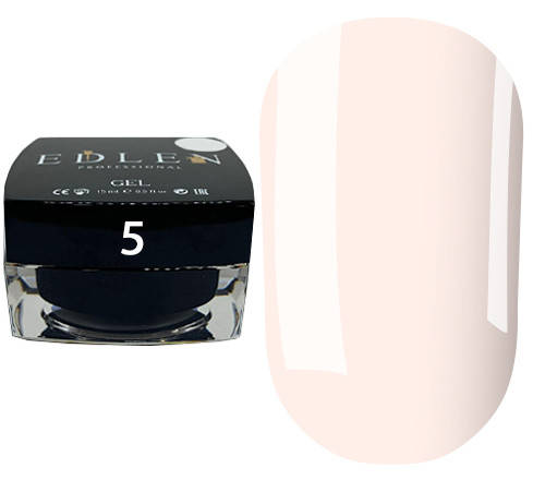 

Гель моделюючий Edlen Builder Gel №05 рожевий 15 мл, Розовый