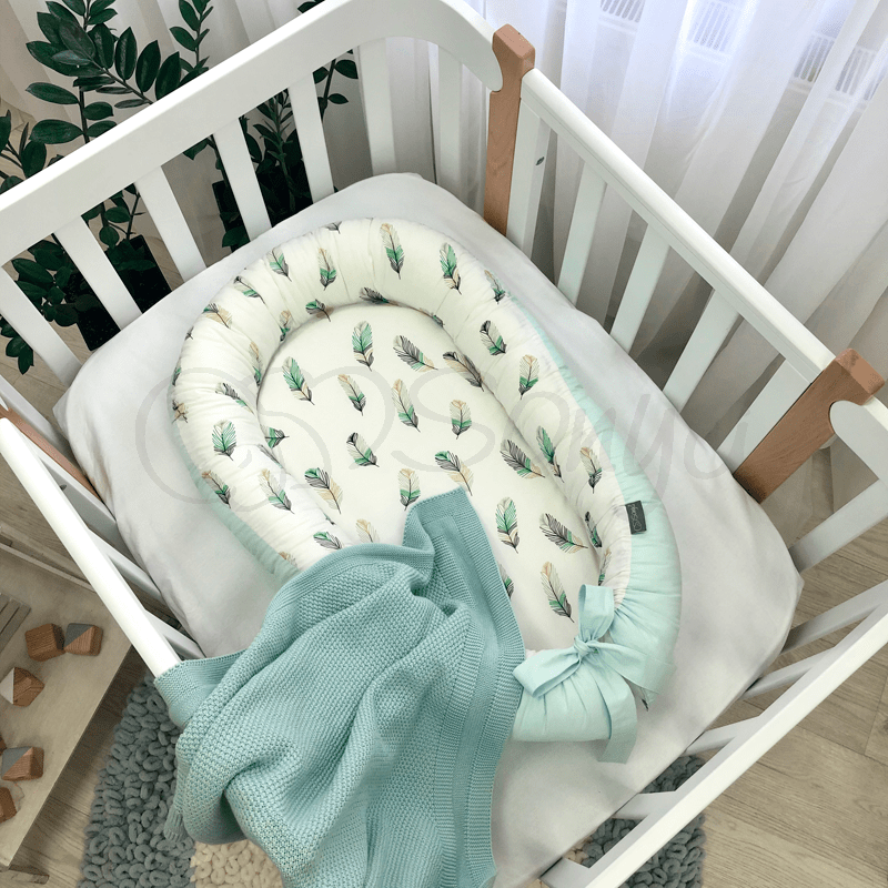 

Кокон Baby Design Перо мята
