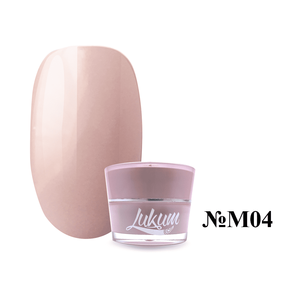 

Lukum Milk Rubber Cover Base M04 - молочная камуфлирующая каучуковая база, 5 мл
