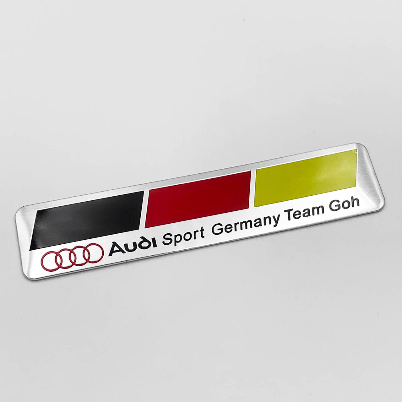 

Металлический шильдик эмблема AUDI (Ауди) Sport Germany