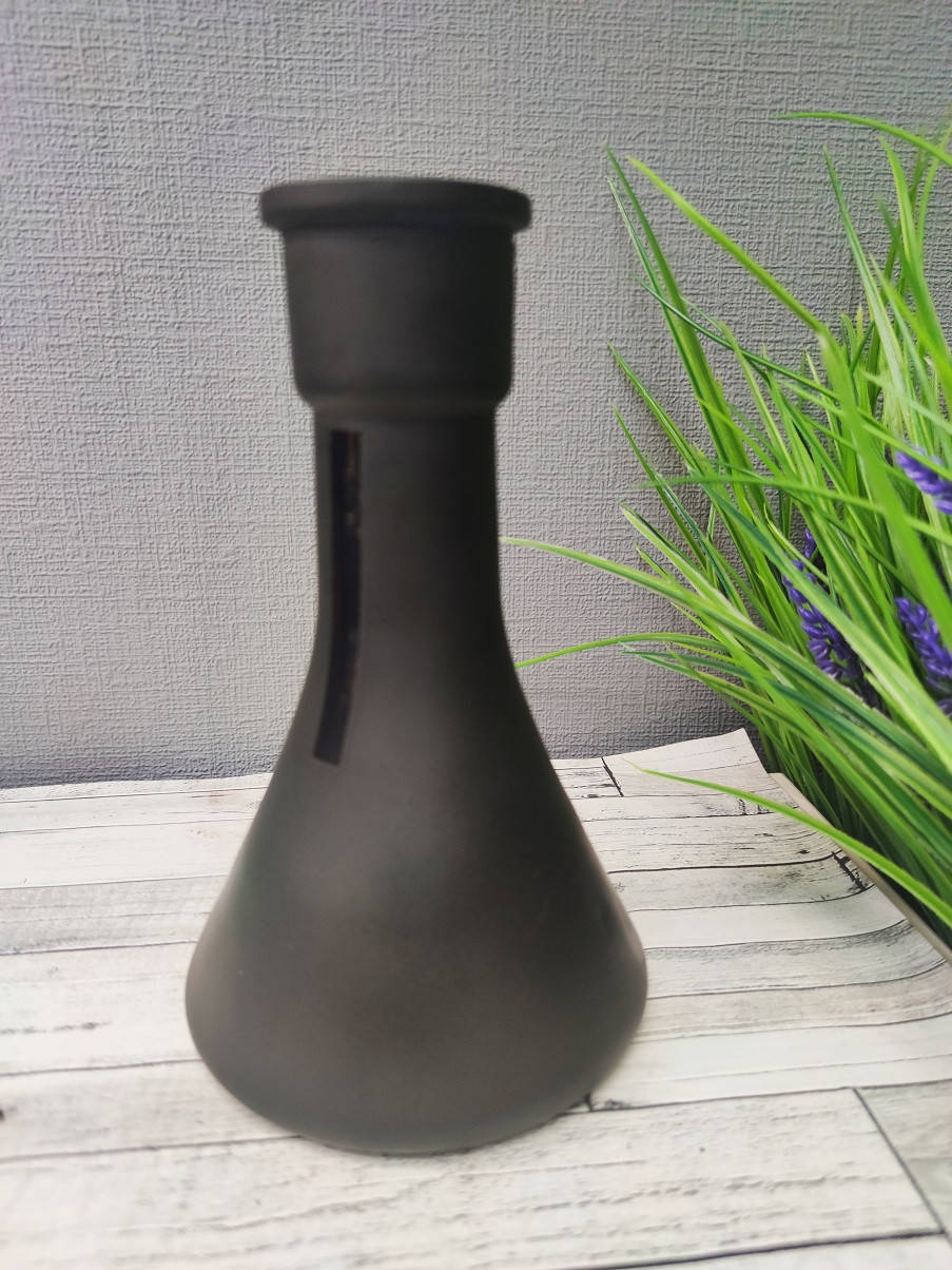 

Колба для кальяна Hookah Aswad Black высотой 21см (составное соединение)