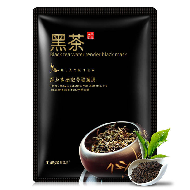 

Тканевая маска для лица с экстрактом чёрного чая Images Black Tea Water Tender Black Mask, 25гр