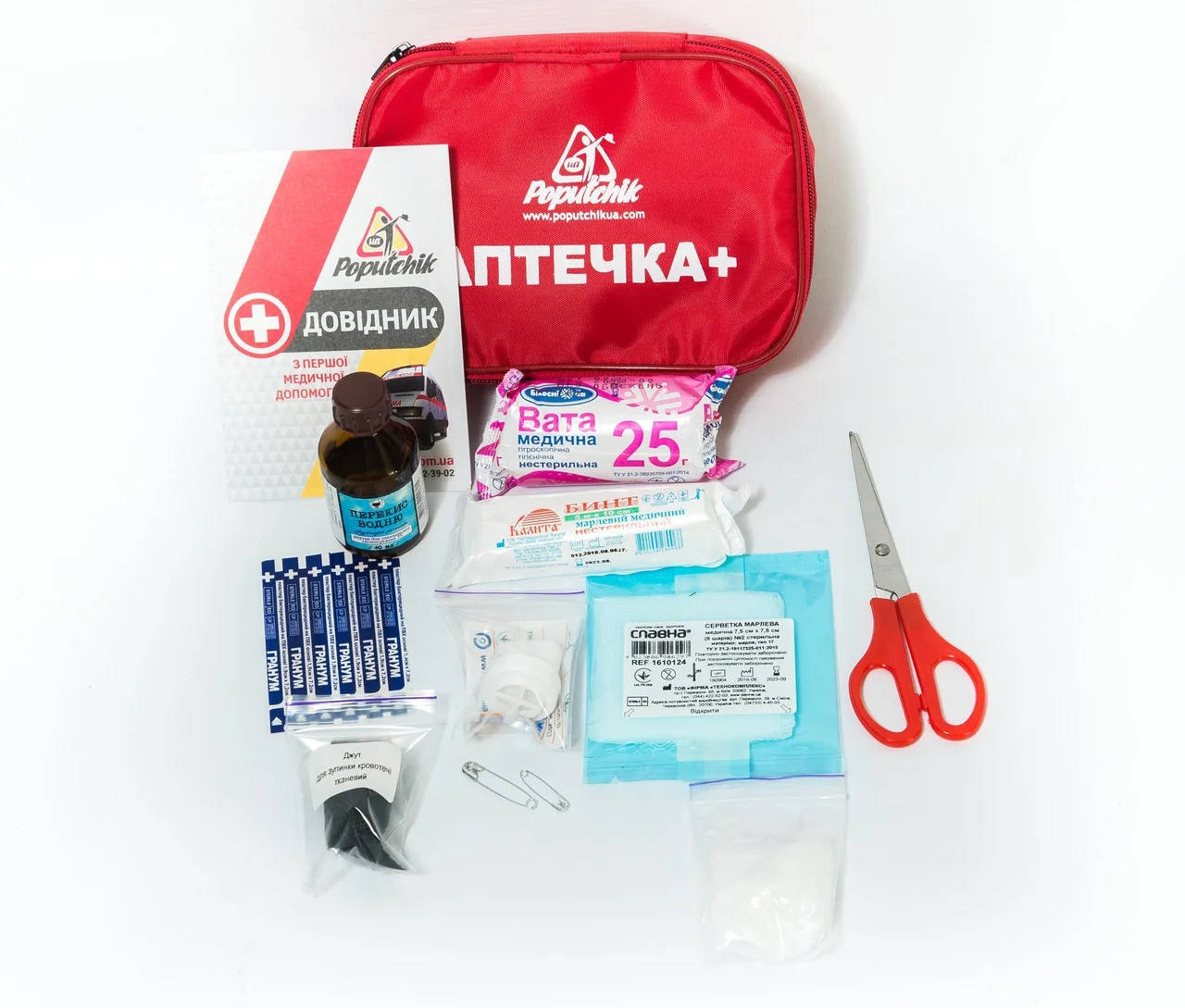 

Аптечка автомобильная 02-002-М Новый состав