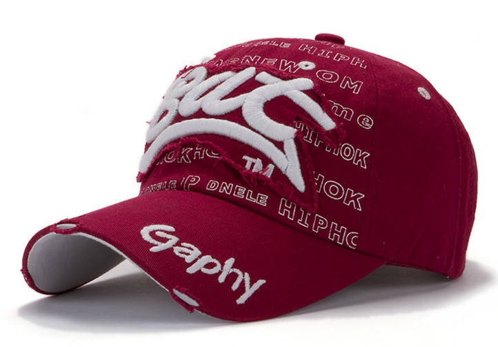 

Бейсболка унисекс Bat Gaphy Вишневый