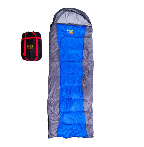 

Спальник GreenCamp GrC1009-bl 450гр/м2 230*75, Синий