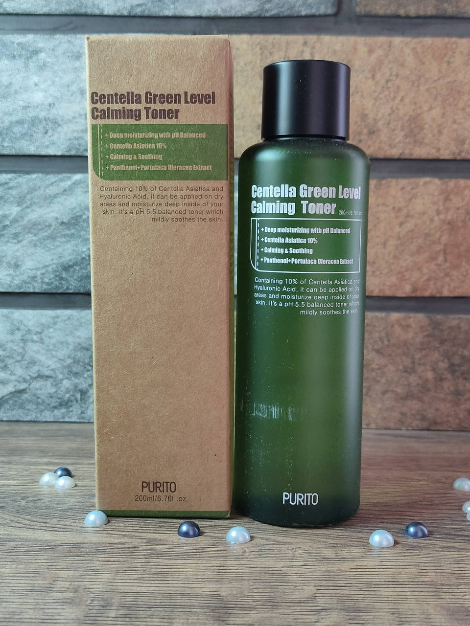 

Purito Centella Green Level Calming Toner тонер без спирта с центеллой для чувствительной кожи