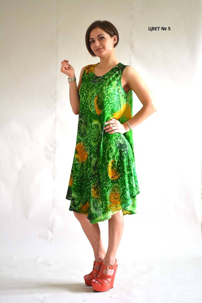 

Летний легкий женский сарафан красивый