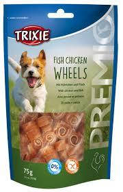 

Trixie TX-31748 Premio Fish Chicken Wheels 75гр - лакомство для собак с курицей и рыбой