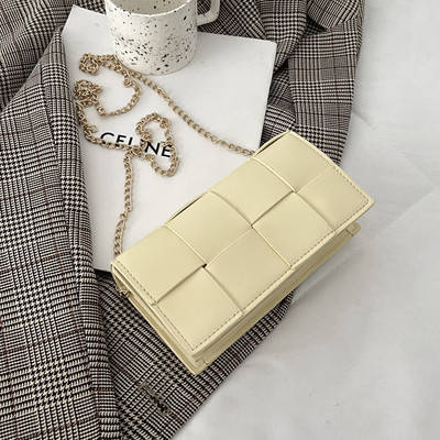 

Светло-желтая сумка с квадратами, Желтый