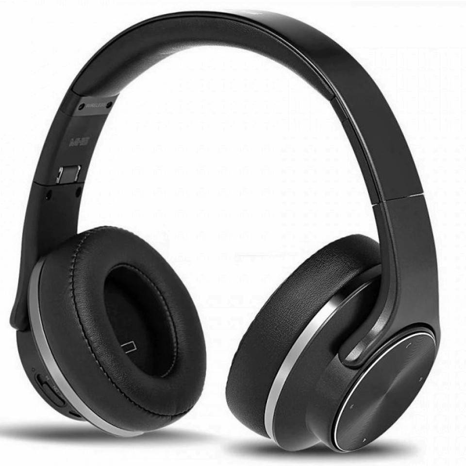

Беспроводные складные Bluetooth наушники с микрофоном SODO MH5 Original Блютуз, Черный