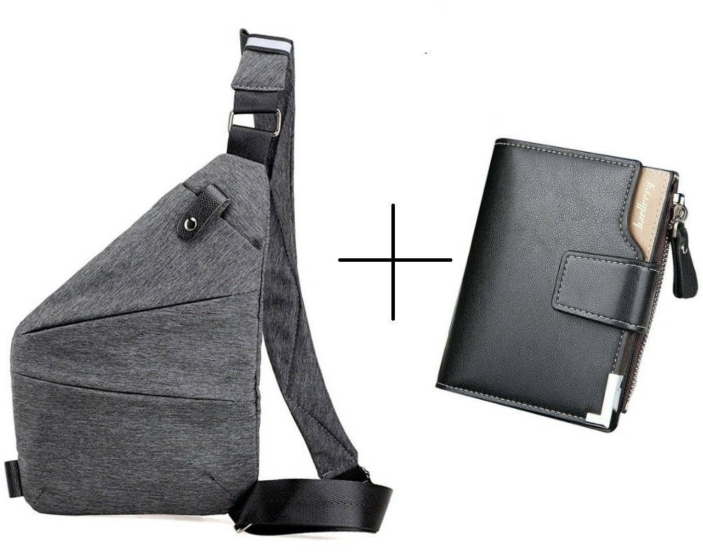

Сумка Cross Body + кошелек Baellerry Business Mini