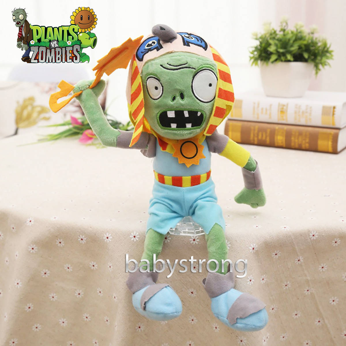 

Мягкая плюшевая игрушка Растения против зомби Фараон из игры Plants vs Zombies 30 см