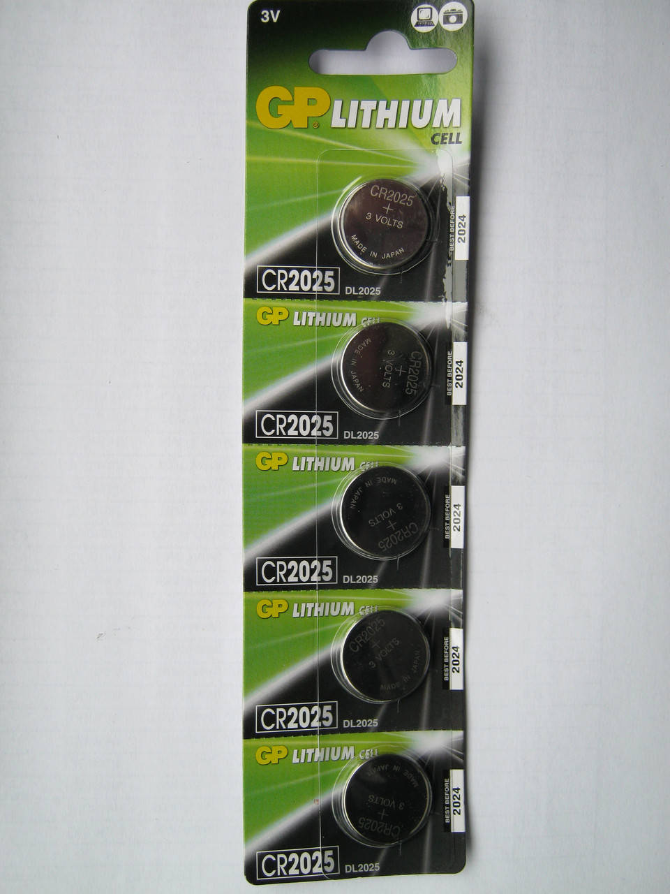 

Батарейки GP CR2025