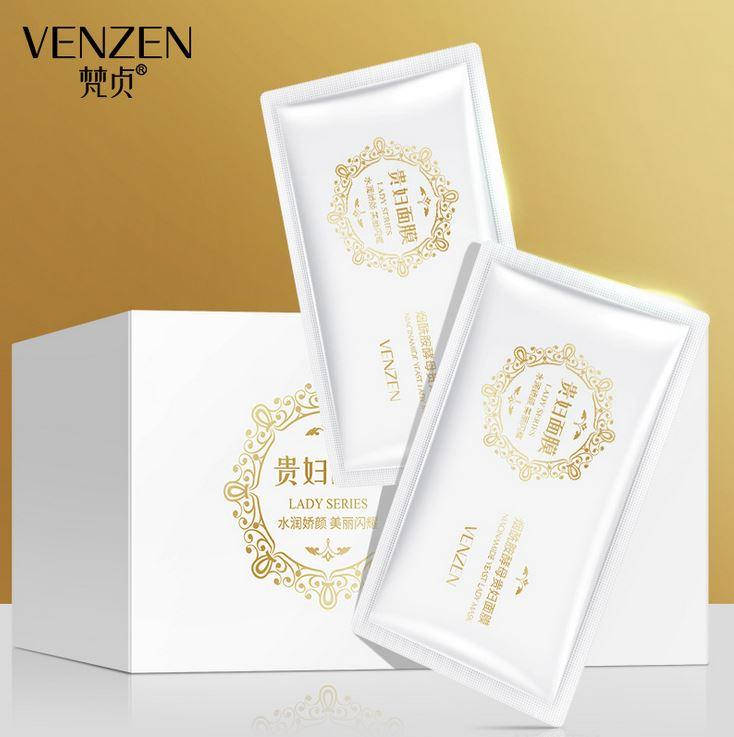 

Ночная крем маска Venzen с ниацинамидом женьшенем 2мл/30шт