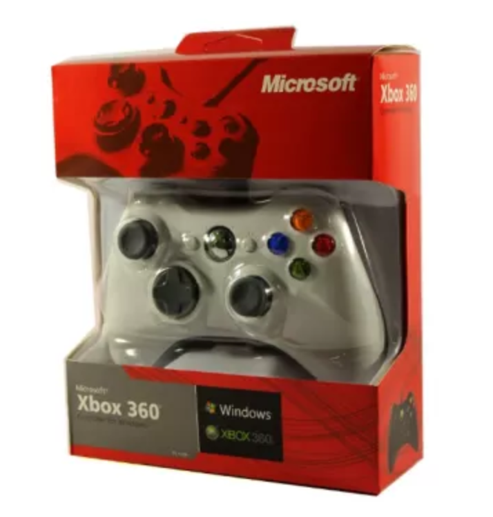 

Проводной джойстик Microsoft Xbox 360 White Оригинал Белый! доверие