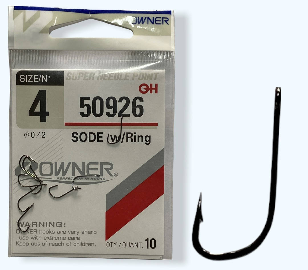 

Крючки Owner 50926 SODE w/Ring 4