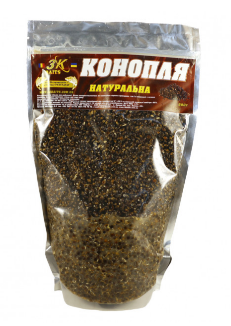

Прикорм 3KBaits Конопля Натуральная 800гр