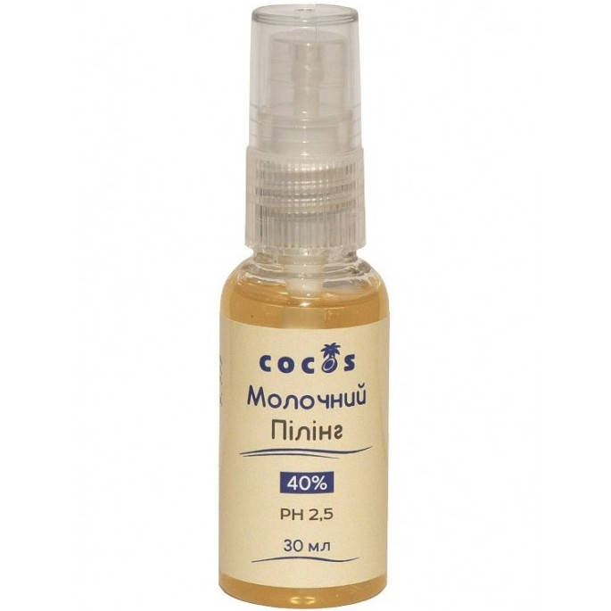 

Пилинг Cocos 40% молочный 2,5 pH 30 мл