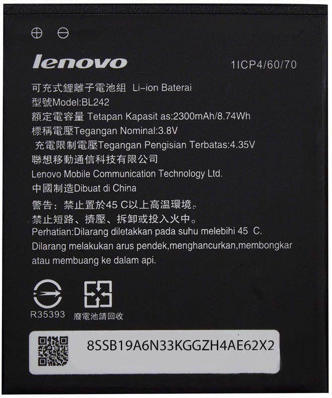 

Аккумулятор Lenovo A6000 Plus (2300 mAh) 12 мес. гарантии