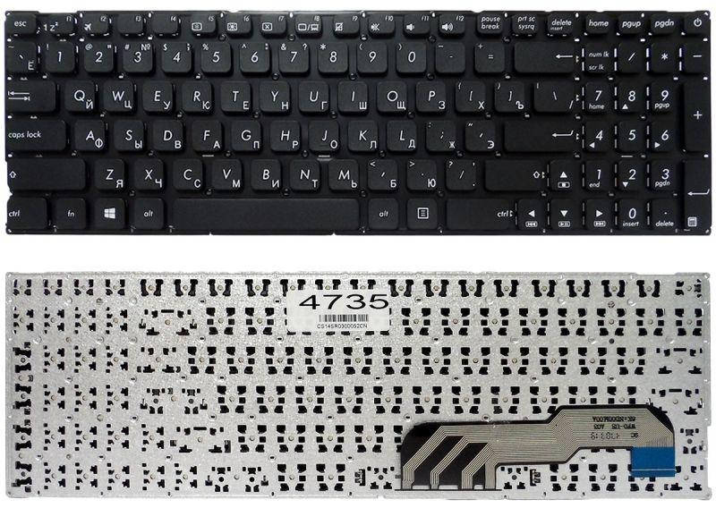 

Клавиатура Asus X541S X541N, Черный