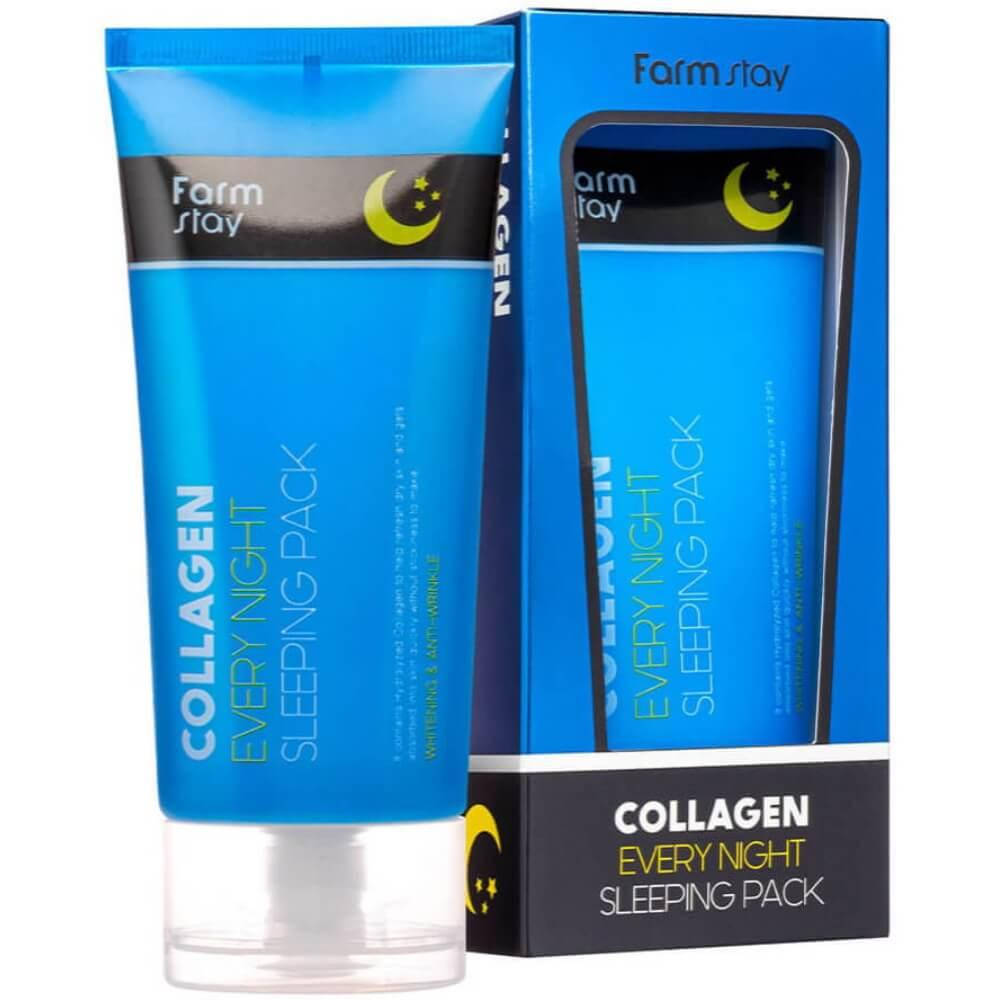 

Ночная маска для лица с коллагеном Farmstay Collagen Every Night Sleeping Pack 120 мл