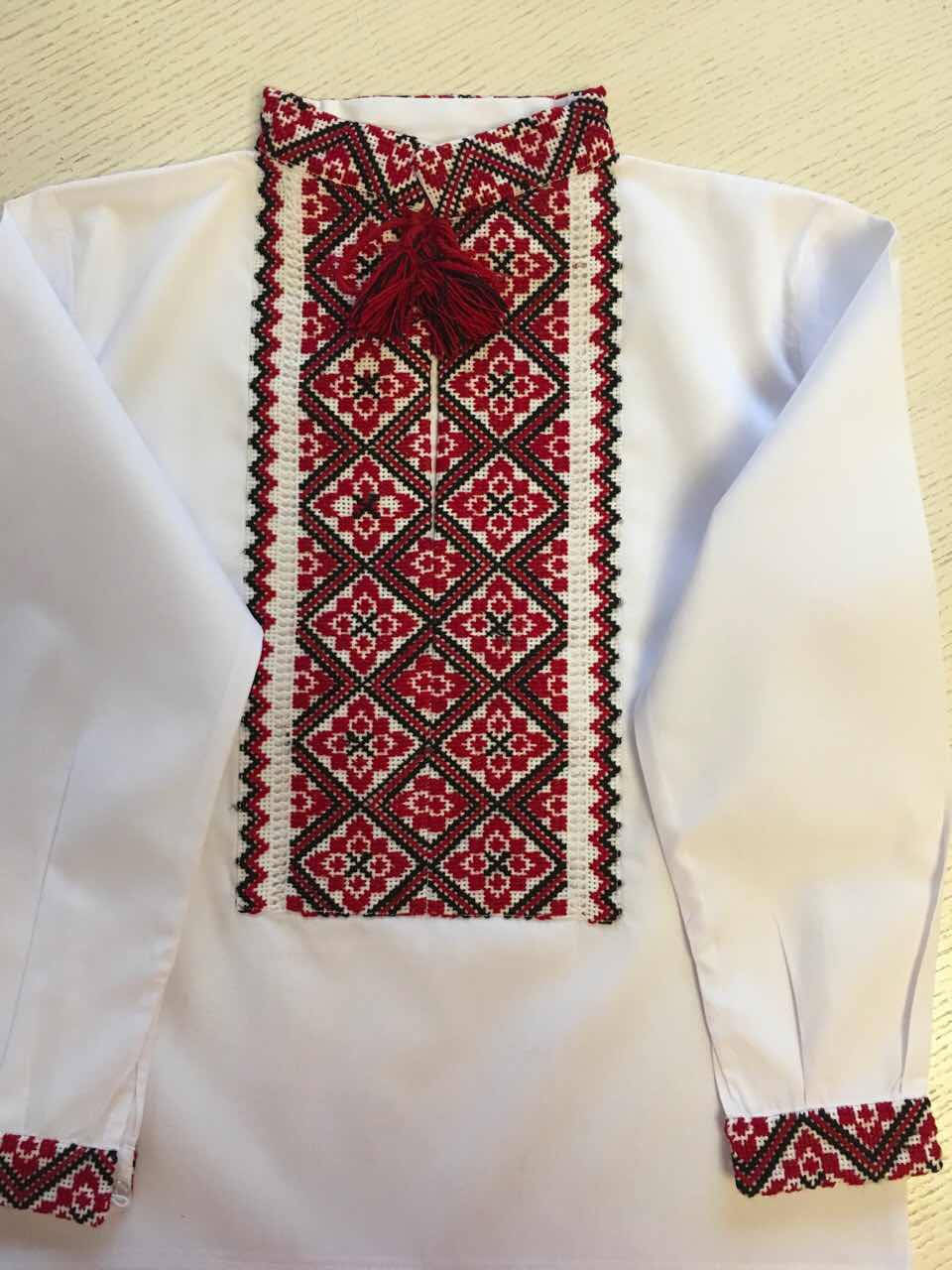 

Вишита сорочка для хлопчика 3-5 років ручна робота