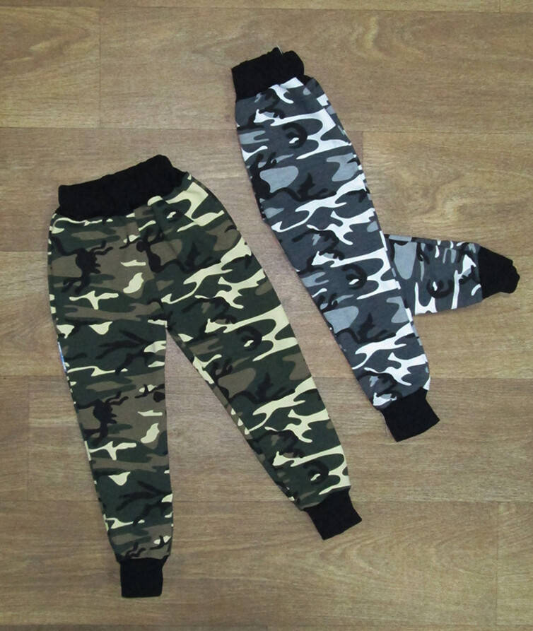 

Штаны детские зауженные, 2-х нитка камуфляж , детские качественные штаны хаки