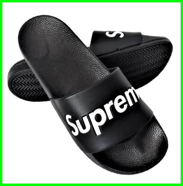 

Мужские Шлёпанцы Тапочки SUPREME Сланцы Суприм Чёрные (размеры: 40,41,42,43,44,45), Черный