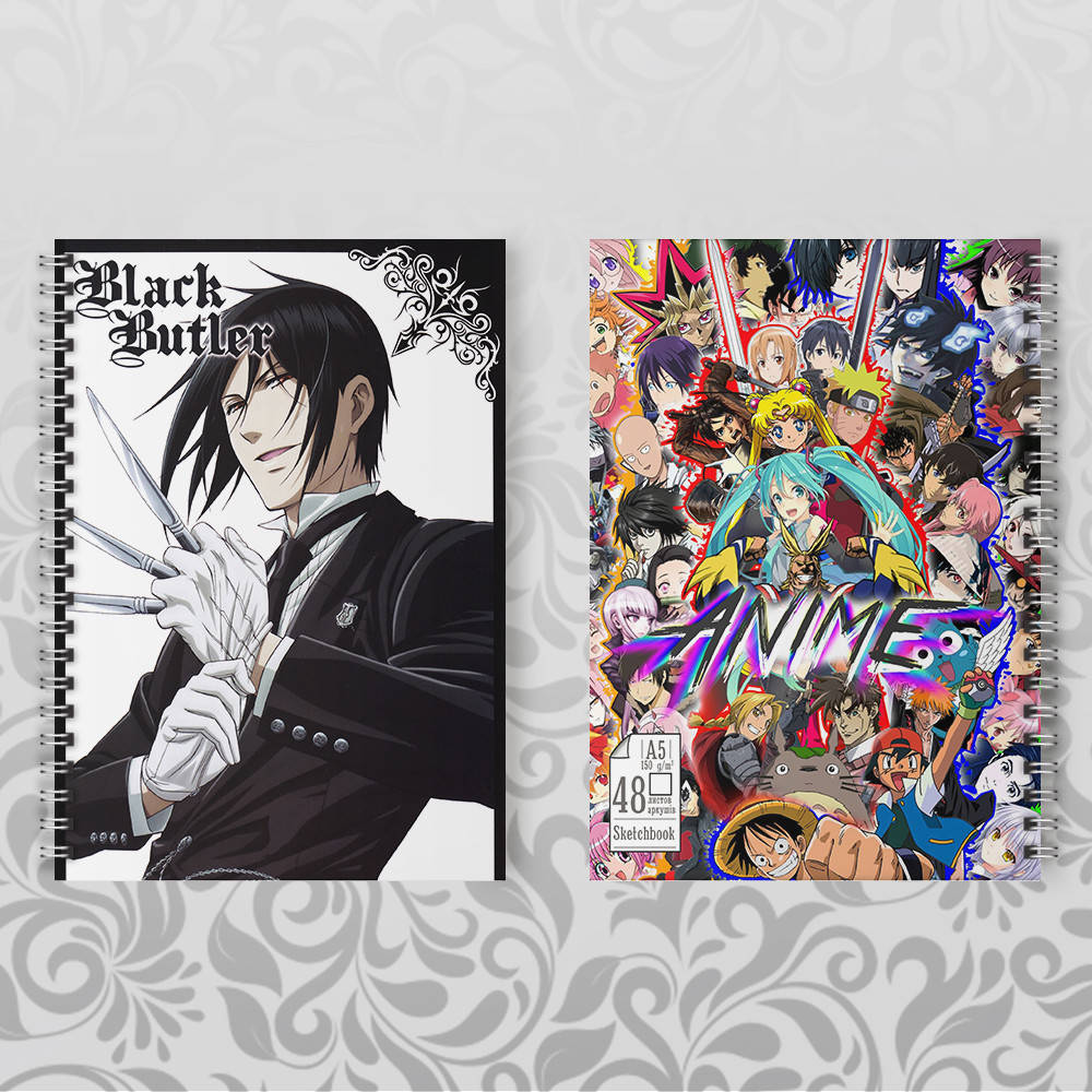 

Скетчбук Аниме Black Butler 002