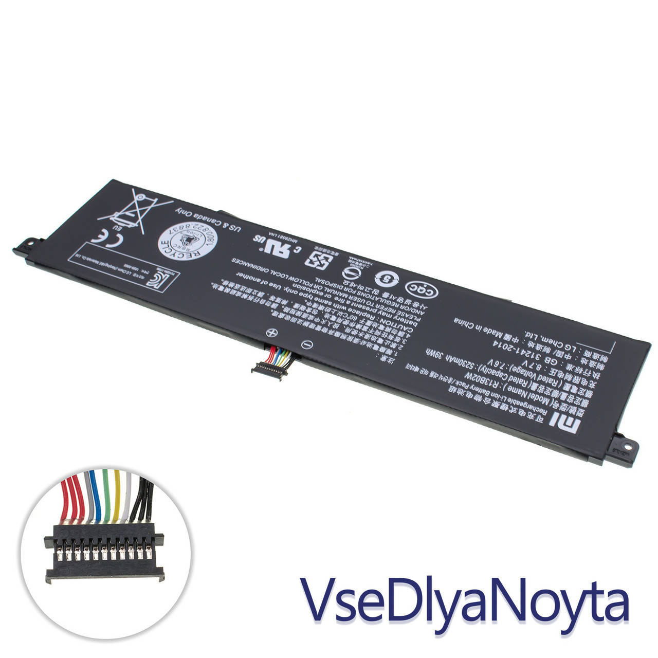 

Батарея Xiaomi Mi Book Air 13.3 2018 Xiaomi Notebook, Черный