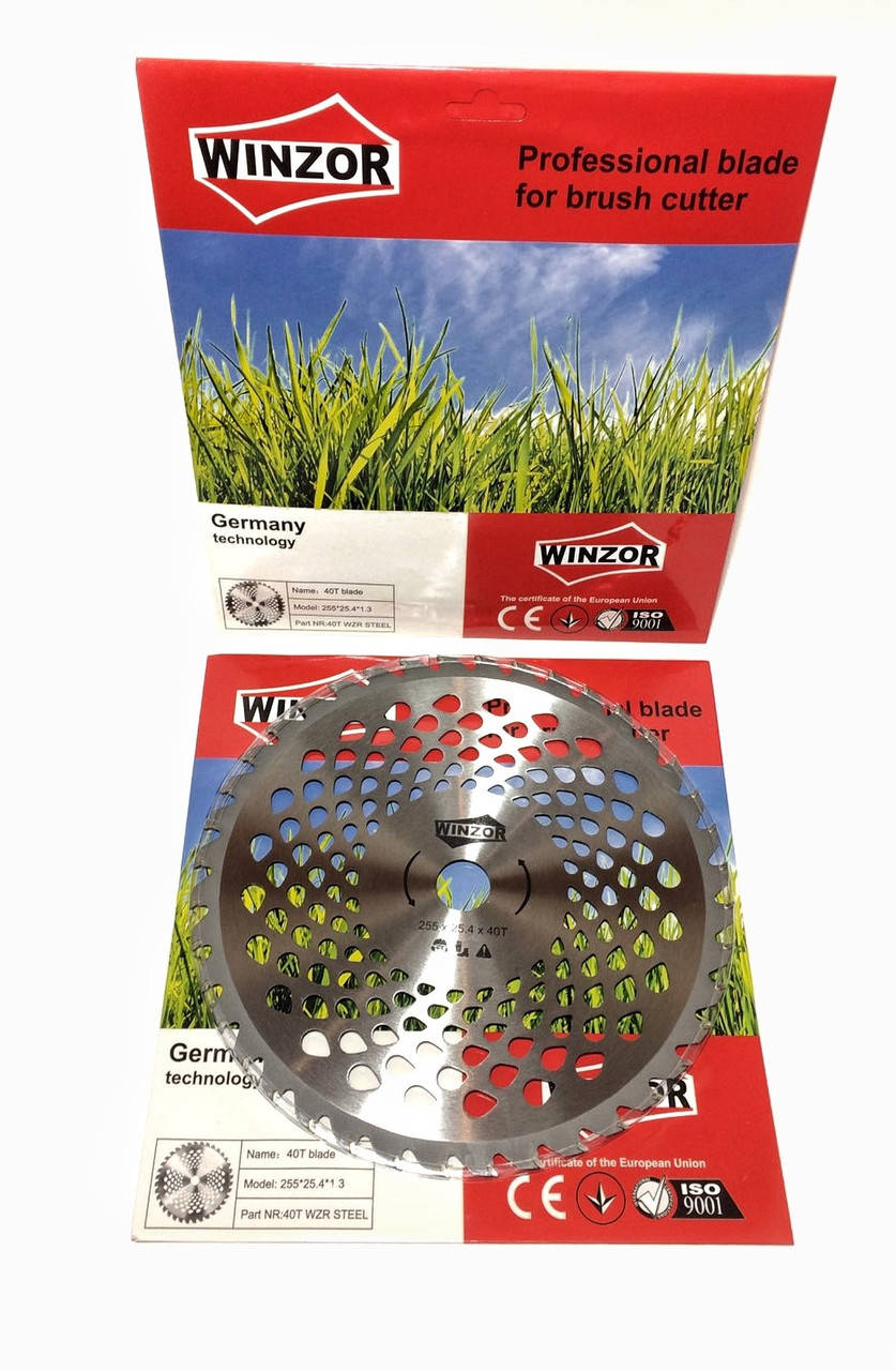

Нож для косы Победит 255д. 40Т 25.4 1.3 WINZOR STELL