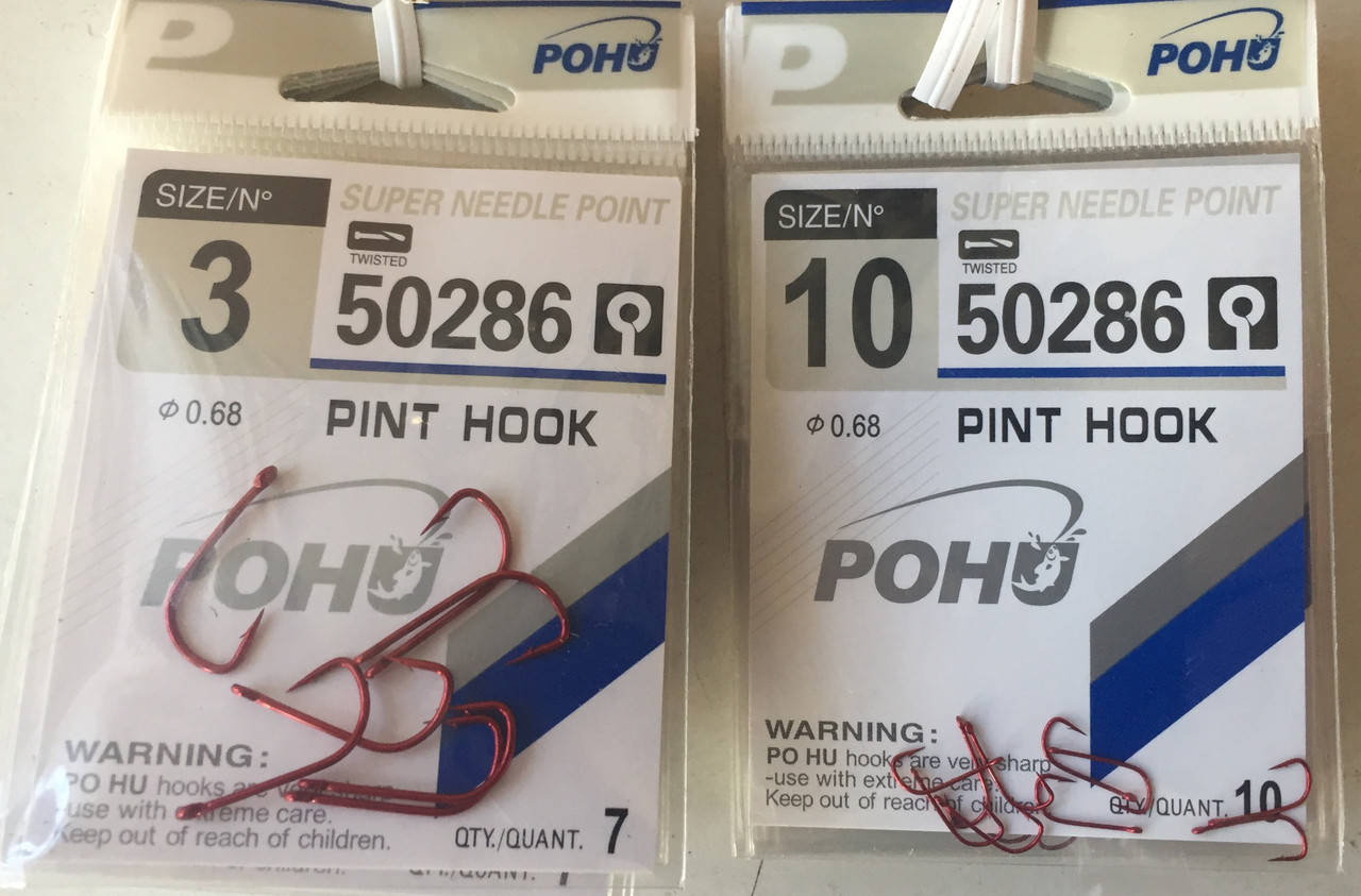 

Крючки PINT HOOK 50286 от № 3 до № 10