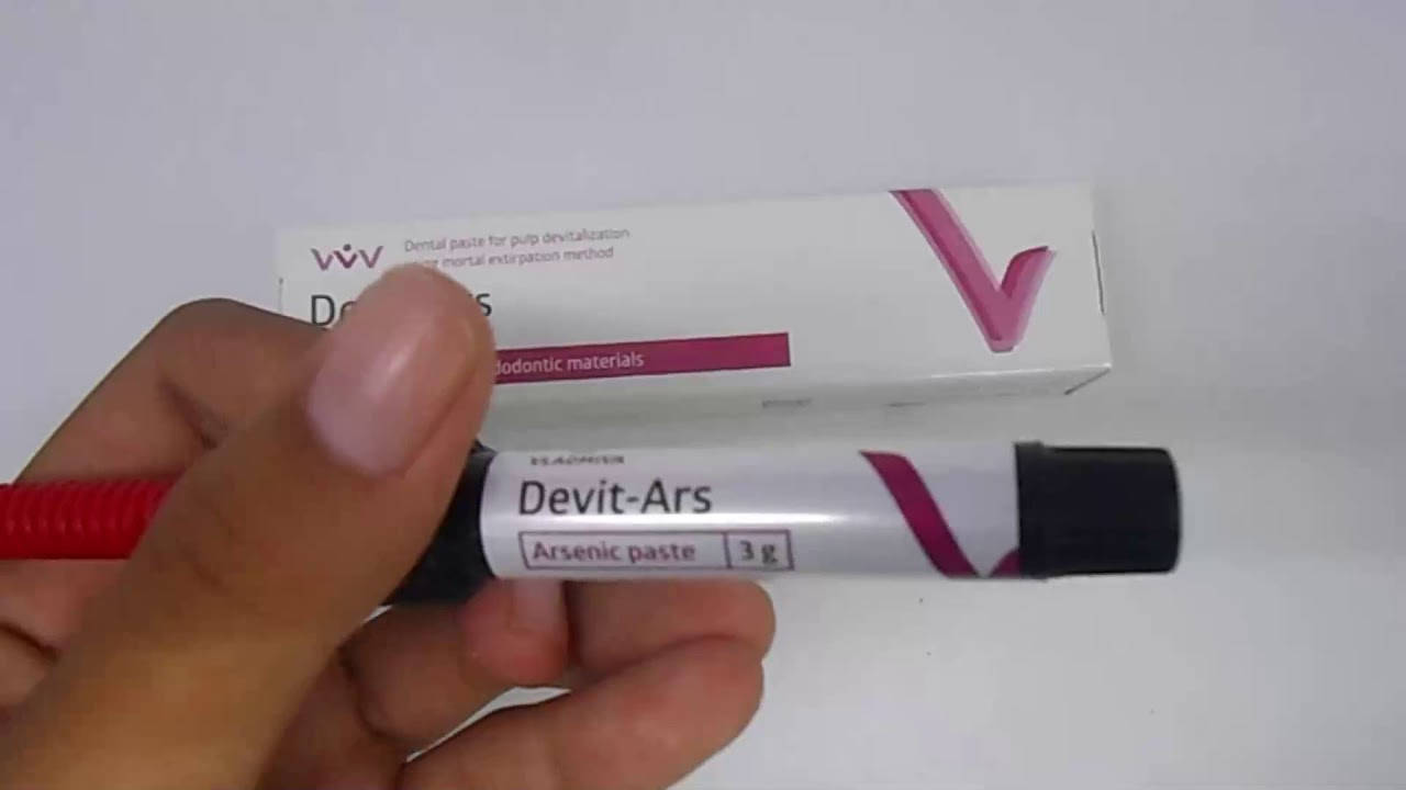 

Девитализирующая паста Девит АРС стоматологическая с арсеном Vladmiva девит паста (3 гр)