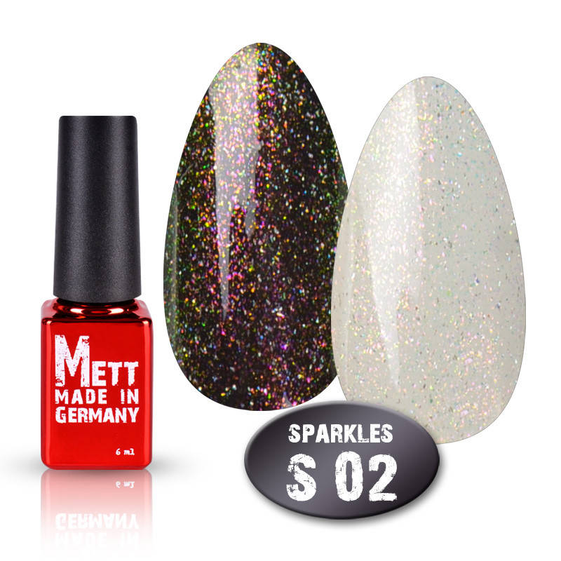 

Гель-лак Mett Sparkles г/л хамелеон 002, перламутровая радуга 7 мл