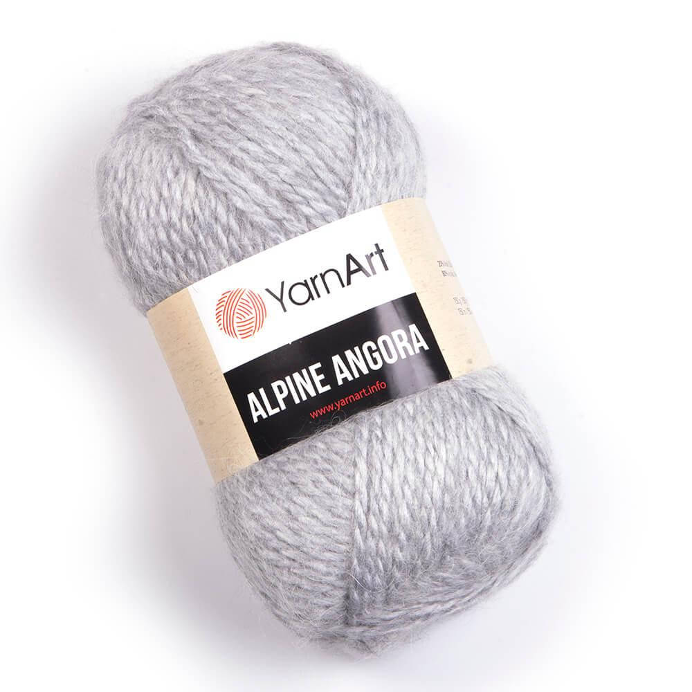 

Yarnart Alpine Angora № 334 светло-серый