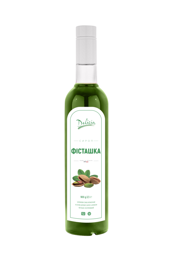 

Сироп Фисташки Delicia 900 г