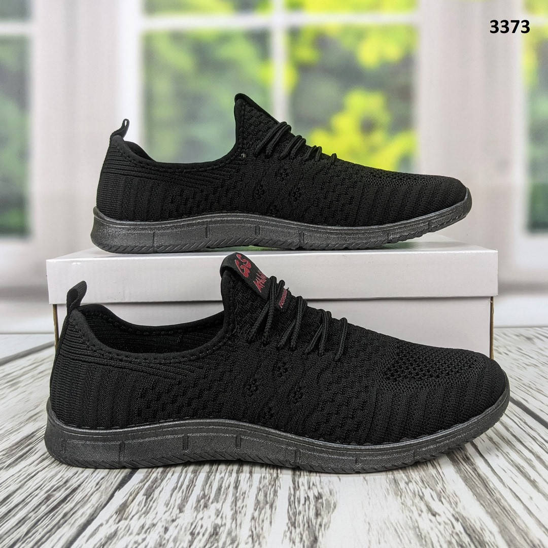 

Мужские мокасины сетка черные Gipanis Украина КА955