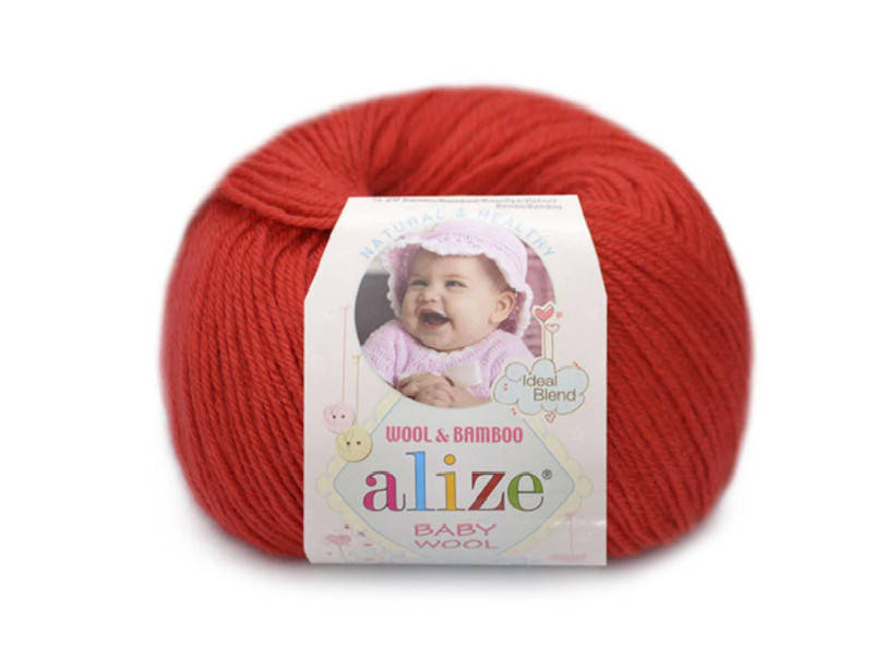 

Alize Baby Wool, Красный №56