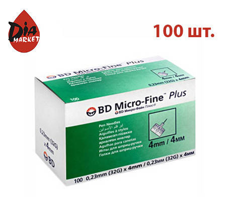 

Иглы Микро-Файн (Micro-Fine) 4мм — 100шт. (Ирландия)