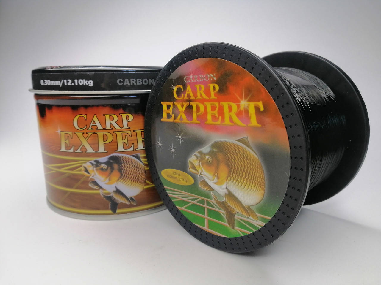 

Леска Energofish Carp Expert Carbon 1000 м 0.30 мм, Черный