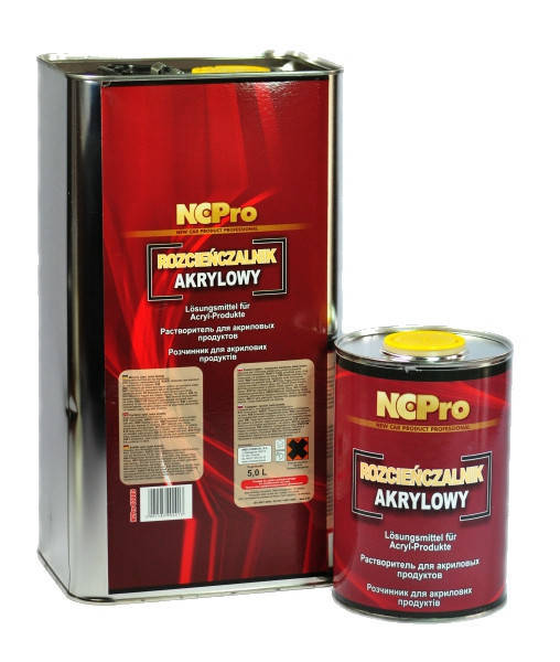 

Растворитель универсальный для акриловых продуктов и баз NCPro 5л