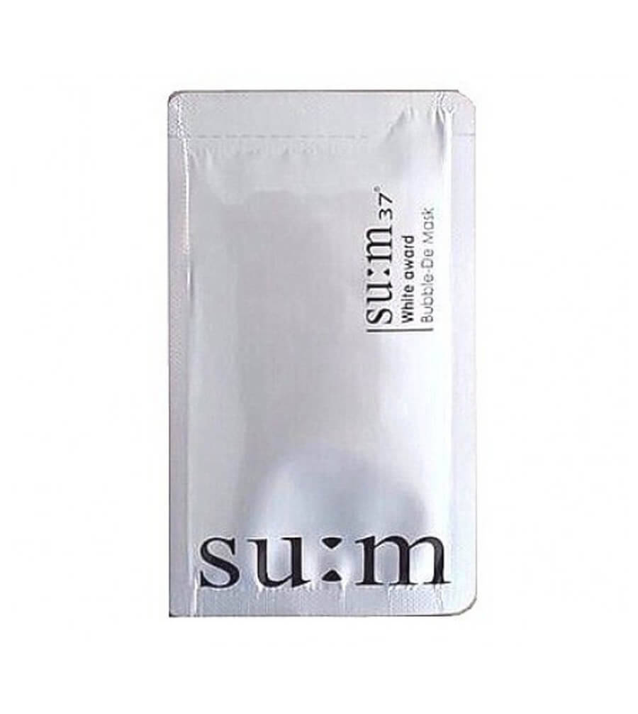

Кислородная маска Su:m37° White Award Bubble De Mask 5 ml