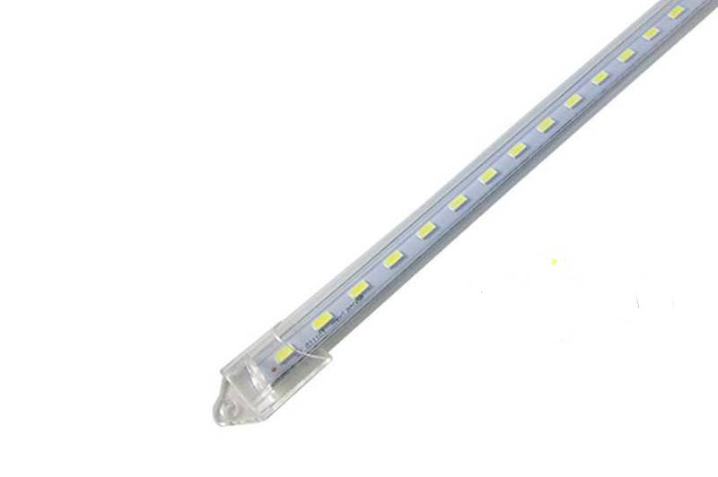 

Светодиодная линейка 220v 8w smd 5730 60см 65 светодиодов 6000К прозрачная STS948